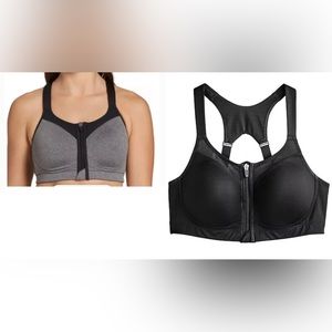 NWT Calia by Carrie Underwood Go All Out Front Zip Sports Bra